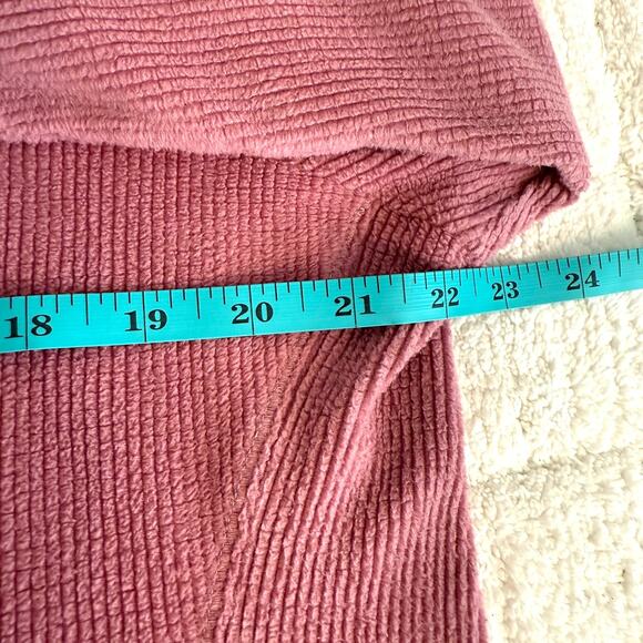 Free Country Womens Mauve Long Sleeve Cowl Neck Sweater XL Casual Cozy Timeless - Picture 5 of 14